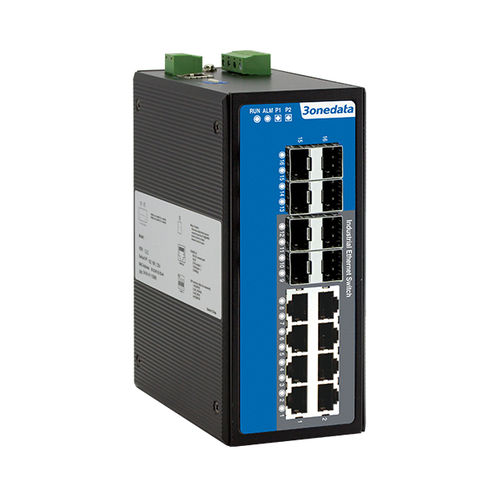 管理型网络交换机 - IES6316 Series - 3onedata Co.,Ltd. - 16 端口式 / 千兆以太网 / 2 级