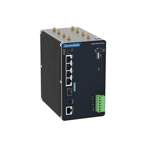 千兆以太网网络交换机 - ICPE2300 Series - 3onedata Co.,Ltd. - 无线连接 / 5G / DIN导轨
