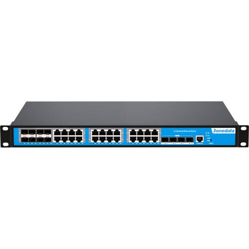 管理型网络交换机 - IES5328 Series - 3onedata Co.,Ltd. - 28端口 / 千兆以太网 / 2 级