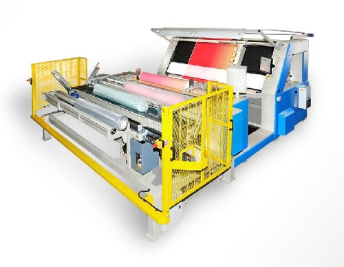 伸展验布机 - ISRP 240 + IMB - Comatex Textile Machinery - 无张力 / 连续式 / 带卷布机