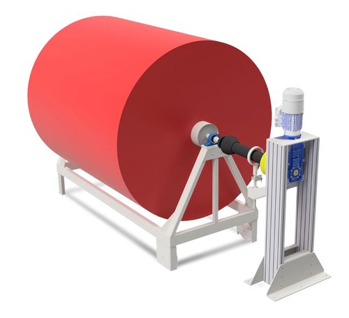 面料退绕机 - SV AX - Comatex Textile Machinery - 电动 / 滚筒