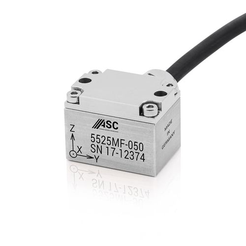 三轴加速度计 - ASC 5525MF - ASC - 电容 / MEMS / 模拟