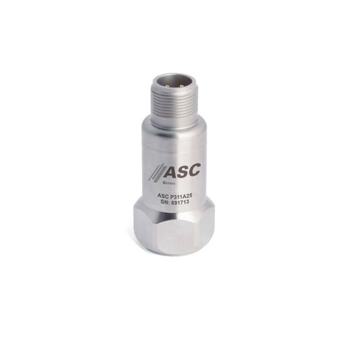 单轴加速度计 - ASC P311A25 - ASC - 压电 / IEPE / 电动
