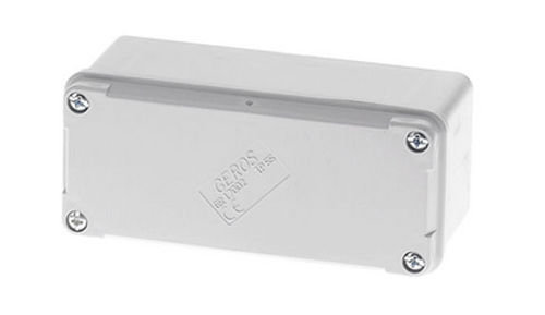 壁挂分线盒 - 55 x 130 x 60 mm, IP 65 | GR17002    - GEROS - 密封 / 塑料
