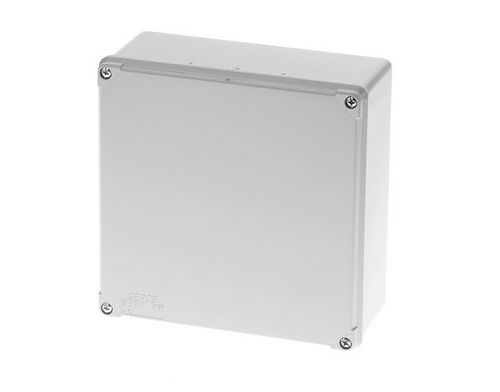 壁挂分线盒 - 170 x 170 x 75 mm, IP 65 | GR17012 - GEROS - 密封 / 塑料