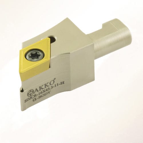 ISO刀柄 - SDJC series - AKKO CUTTING TOOLS - 调整螺丝 / 用于加工 / 用于外部车削