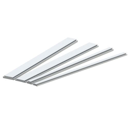 铝制型材 - AP-5025 series - MONTECH - 扁平 / 建筑 / 安装方式