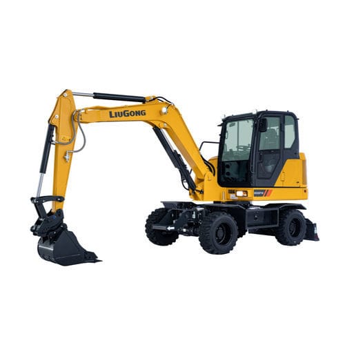 Midi挖掘机 - 906FW - Guangxi Liugong Machinery Co., Ltd. - 带轮 / 柴油 / 用于建筑工地