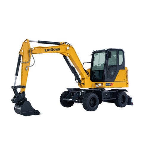 Midi挖掘机 - 9075FW - Guangxi Liugong Machinery Co., Ltd. - 带轮 / Tier 3 / 用于建筑工地