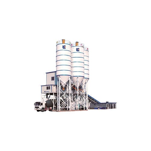 固定混凝土搅拌站 - HZS120A - Guangxi Liugong Machinery Co., Ltd. - 自动 / 紧凑型 / 双轴