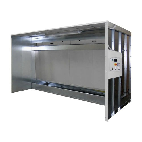 开放式喷漆间 - ZINCO Q series - GGE srl - 用于零件 / 过滤式 / 水幕式