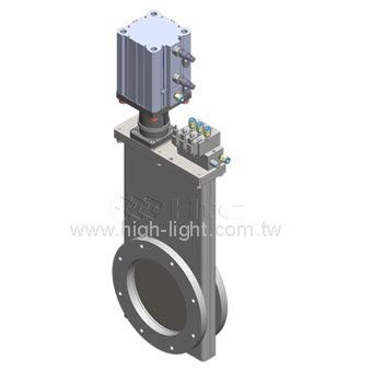 刀闸阀 - HV - Highlight Technology Corp. - 气动 / 用于真空 / 不锈钢