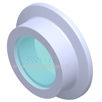 不锈钢观测窗 - KVP / CVP series - Highlight Technology Corp. - 用于真空 / 法兰