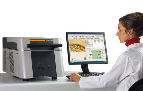 荧光光谱仪 - X-RAY XAN 220 - HELMUT FISCHER GMBH - INSTITUT FÜR ELEKTRONIK UND - EDXRF / 用于分析贵金属