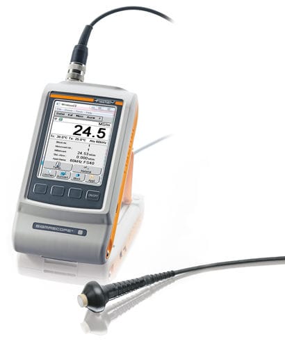 手提式电导仪 - SIGMASCOPE® SMP350 - HELMUT FISCHER GMBH - INSTITUT FÜR ELEKTRONIK UND - 用于有色金属