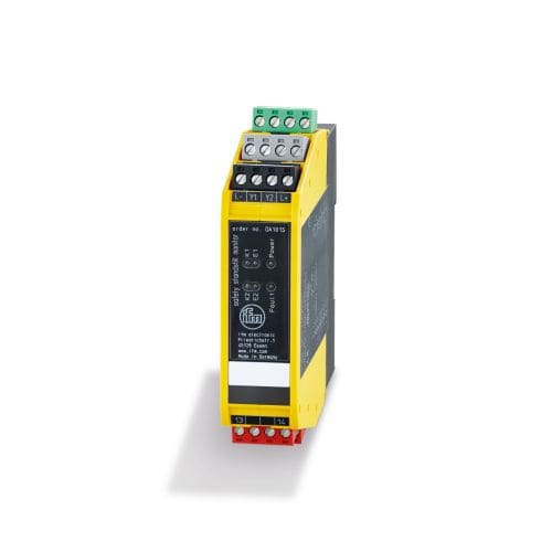 DIN导轨安全监控继电器 - DA102S, DA101S - ifm electronic/易福门 - 双通道