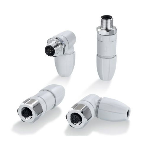卫生应用连接器 - EVF56, EVF570 series - ifm electronic/易福门 - 数据 / 直线型 / 直角
