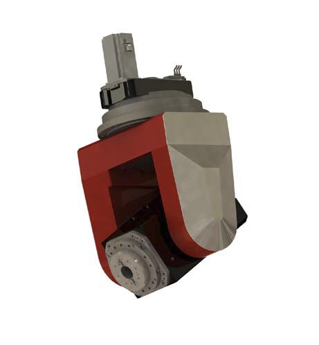 双轴铣削头 - 12 KW, max. 12 000 rpm | TO 16 - VEM - 多角度