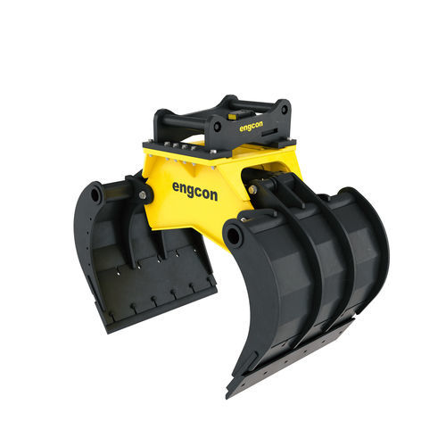 分拣抓斗 - SG series - engcon Nordic AB - 液压 / 用于石材 / 挖掘机用