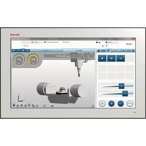 液晶工业平板电脑 - VR4 series - Bosch Rexroth - Electric Drives and Controls - 21.5" / 15.6" / 1366 x 768