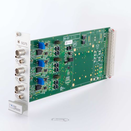 应变仪信号处理板卡 - SG-75 - CEDRAT TECHNOLOGIES