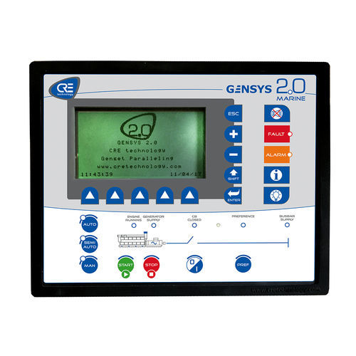 海洋应用发电机组控制器 - GENSYS 2.0 MARINE - CRE TECHNOLOGY - 自动 / 平行 / DNV