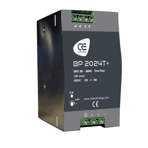 发电机组电池充电器 - BP2024T+ - CRE TECHNOLOGY - 用于电机泵 / DIN导轨安装式 / 铅