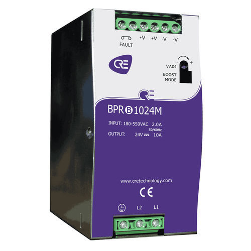 发电机组电池充电器 - BPRB1024M - CRE TECHNOLOGY - 用于电机泵 / DIN导轨安装式 / 铅