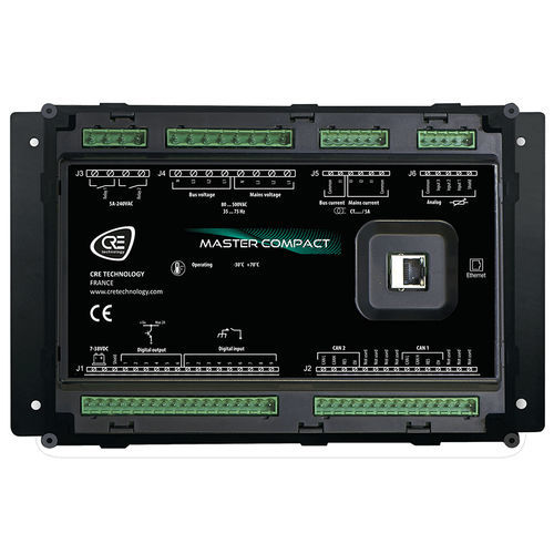 自动发电机组控制器 - MASTER COMPACT CORE - CRE TECHNOLOGY - 平行 / 同步 / 区域自动控制