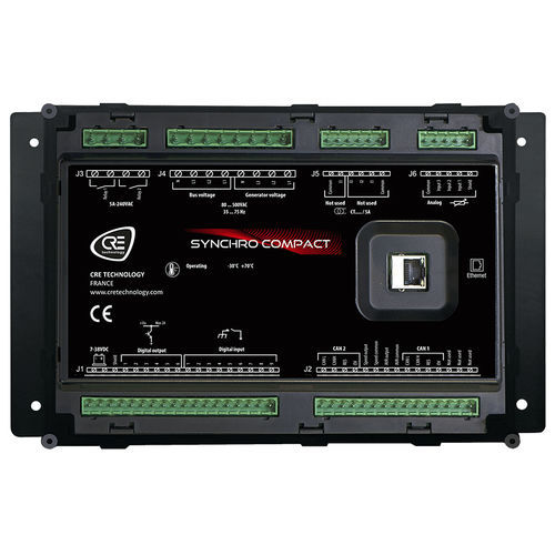 发电机组同步控制器 - SYNCHRO COMPACT CORE - CRE TECHNOLOGY - 水力发电站 / 自动 / 后装式