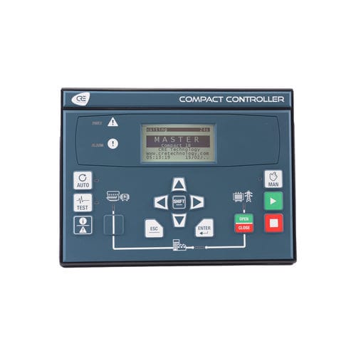 自动发电机组控制器 - MASTER COMPACT 1B - CRE TECHNOLOGY - 平行 / 同步 / 区域自动控制
