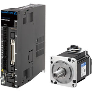 交流伺服电机 - SANMOTION G - SANYO DENKI America/日本山洋 - 200 V / 100V / 紧凑型