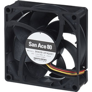 轴向电子设备风扇 - 9RA0812G4001 - SANYO DENKI America/日本山洋 - 冷却 / 12Vdc / 塑料