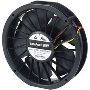 轴向电子设备风扇 - 9RFA1312P3G001 - SANYO DENKI America/日本山洋 - 冷却 / 12Vdc / 塑料