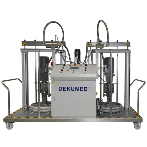 树脂配混料机 - UNIDOS 300 TX/MP 200 HV - Dekumed Kunststoff- und Maschinenvertrieb GmbH & C - 带有齿轮泵 / 双组分