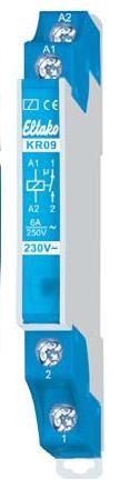 电压控制继电器 - KR09-12V UC - Eltako Electronics - 1NO / 交流 / DIN导轨