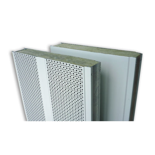 声学夹芯板 - ACUSTIMODUL-80A - Acústica Integral - Soundproofing - 泡沫内芯 / 钢表面 / 屋顶