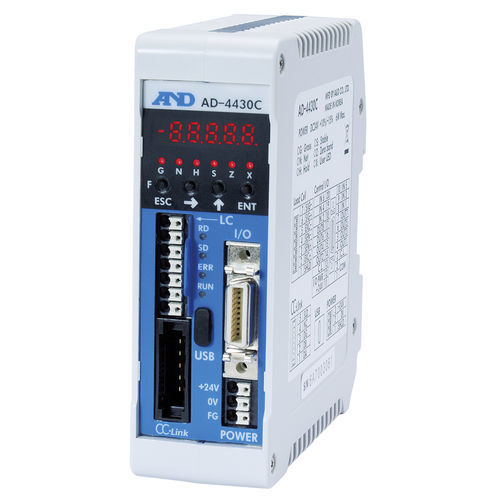 LED显示称重仪表 - AD-4430C - A&D COMPANY, LIMITED - DIN导轨 / 抗震动 / ModBUS RTU