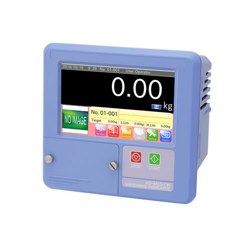 带触摸屏称重仪表 - AD4412-CW - A&D COMPANY, LIMITED - 面板式 / 密封 / IP65