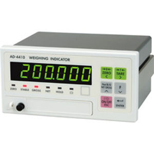 LED显示称重仪表 - AD-4410 - A&D COMPANY, LIMITED - 台式 / 面板式 / 抗震动