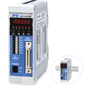 LED显示称重仪表 - AD-4430B  - A&D COMPANY, LIMITED - DIN导轨 / 抗震动 / BCD输出