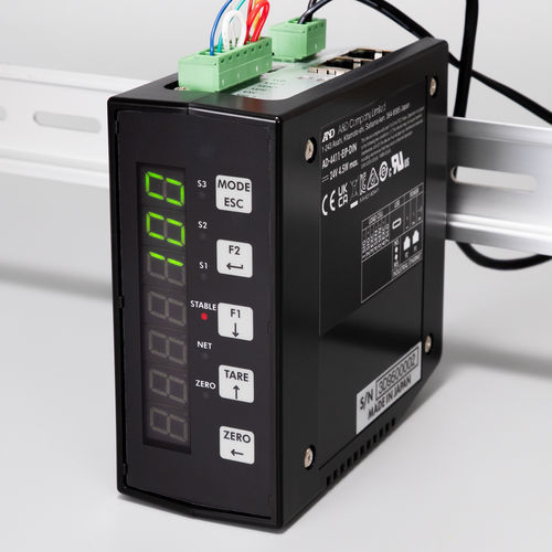 以太网称重仪表 - AD-4411 series  - A&D COMPANY, LIMITED - LED 显示 / DIN导轨 / 面板式