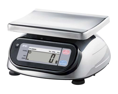 LCD显示电子秤 - SK-WP series - A&D COMPANY, LIMITED - 不锈钢 / IP65 / 密封