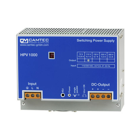 DIN导轨电源 - HPV10001 - Camtec Power Supplies GmbH - AC/DC / 开关式 / 单相