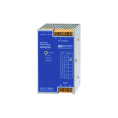 DIN导轨电源 - HPW02401 - Camtec Power Supplies GmbH - AC/DC / 开关式 / 单相