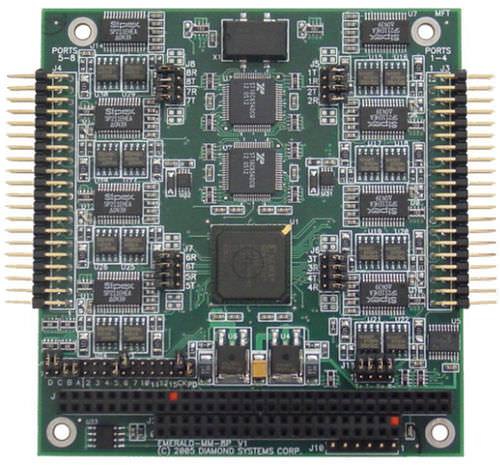 PC/104通信卡 - 8 Port | Emerald-MM-8P - Diamond Systems