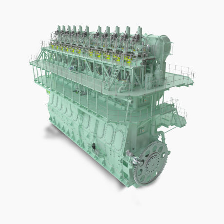 LPG发动机 - ME-GI - Hyundai Heavy Industries-Marine Engine/现代 - 航海用 / 高效率 / 二冲程