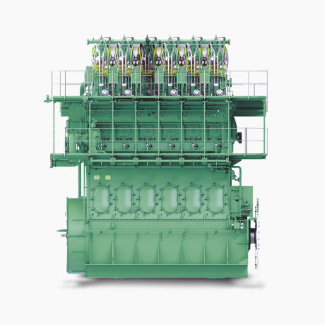 燃气发动机 - ME-LGIM - Hyundai Heavy Industries-Marine Engine/现代 - 航海用 / 高效率 / 双燃料