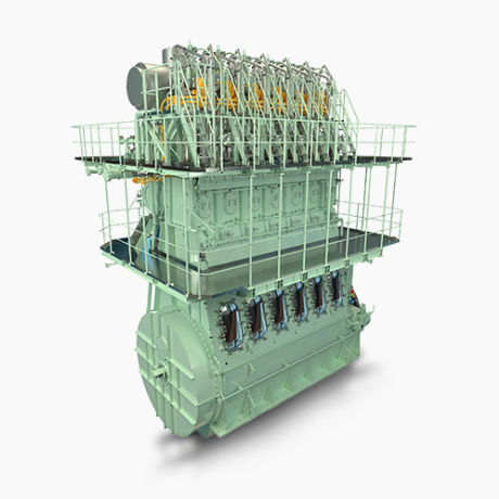 LPG发动机 - ME-LGIP - Hyundai Heavy Industries-Marine Engine/现代 - 航海用 / 高效率 / 双燃料