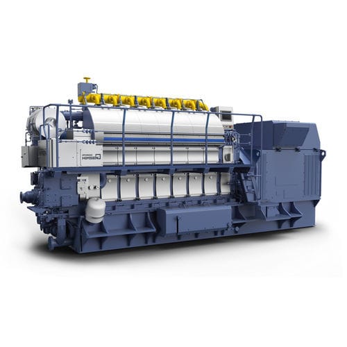 双燃料发动机 - H22CDF series - Hyundai Heavy Industries-Marine Engine/现代 - 燃气 / 柴油 / 多气缸